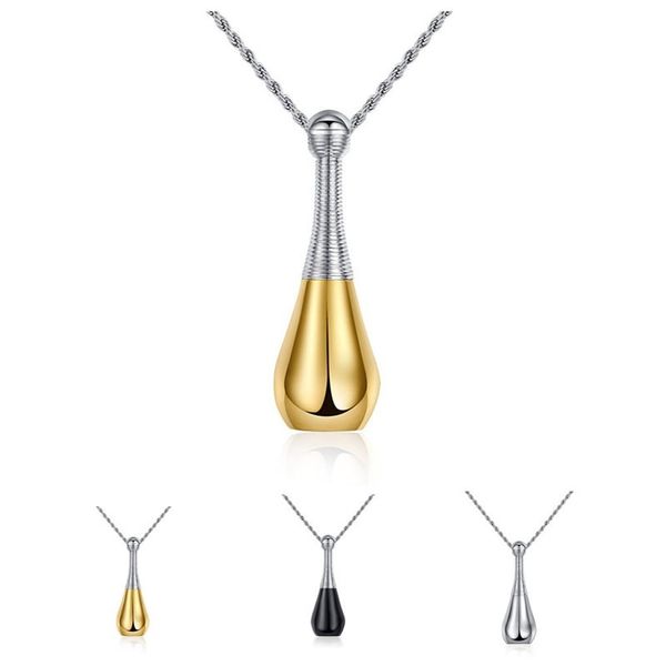 1 pcs fashion stainless steel perfume bottle cremation ashes urn memorial pendant necklace jewelry bisuteria mujer, Silver
1 pcs fashion stainless steel perfume bottle cremation ashes urn memorial pendant necklace jewelry bisuteria mujer, Silver