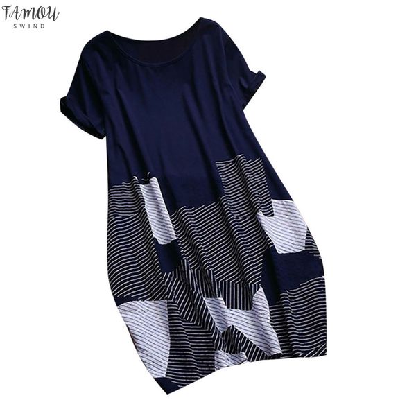 womens and blouses vintage print short sleeve long blouse tunic ladies summer for women clothes 2019, White
womens and blouses vintage print short sleeve long blouse tunic ladies summer for women clothes 2019, White