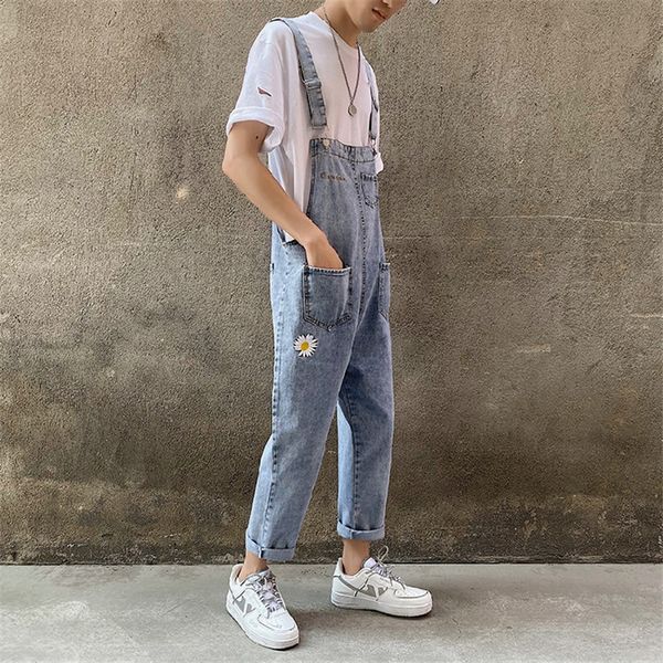 men's youth men's and women's jeans overalls korean style slim fashion nine points siamese harem pants, Black
men's youth men's and women's jeans overalls korean style slim fashion nine points siamese harem pants, Black