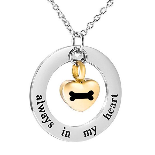 mom/dad/grandma cremation jewelry for ashes -always in my heart - memorial keepsake bone necklace pendant, Silver
mom/dad/grandma cremation jewelry for ashes -always in my heart - memorial keepsake bone necklace pendant, Silver