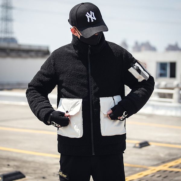 versma japanese harajuku faux leather lamb wool jacket coat male female winter thick warm jackets coats outerwear men parkas 5xl, Black
versma japanese harajuku faux leather lamb wool jacket coat male female winter thick warm jackets coats outerwear men parkas 5xl, Black