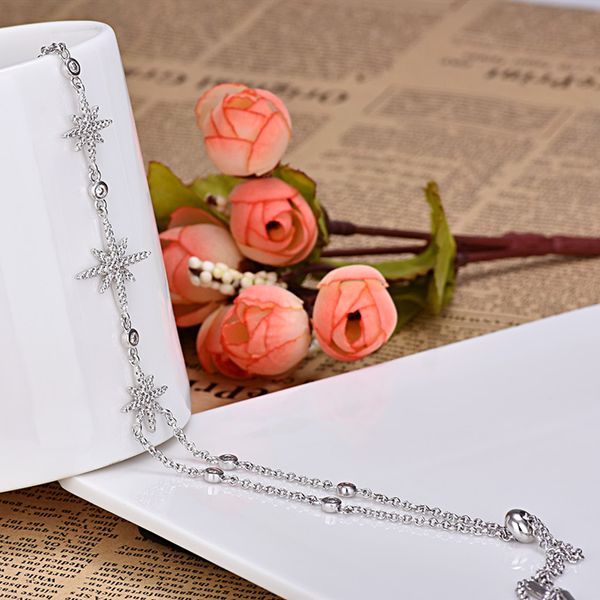 the stars bracelet three meteor temperament female silver color bracelet european and american popular jewelry gift zk40, Black
the stars bracelet three meteor temperament female silver color bracelet european and american popular jewelry gift zk40, Black
