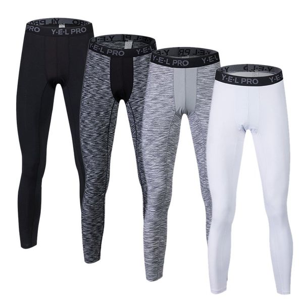 2019 new men compression pants bodybuilding joggers fitness quick dry skinny leggings mens pure color tights trousers, Black
2019 new men compression pants bodybuilding joggers fitness quick dry skinny leggings mens pure color tights trousers, Black