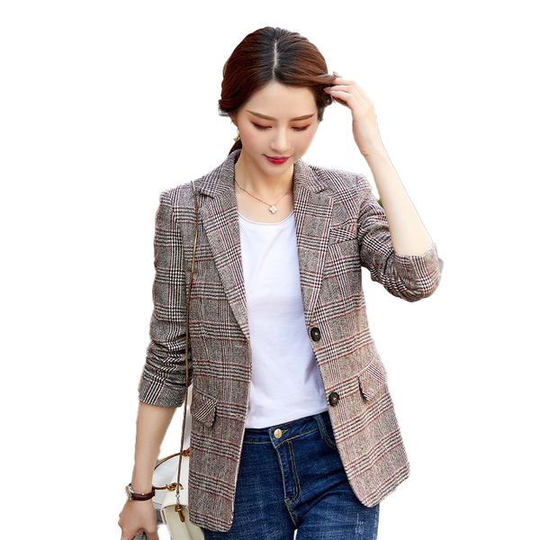 women's suits & blazers 2021 casual women coat jackets slim ladies outerwear clothes female elegant formal office work wear styles brow, White;black
women's suits & blazers 2021 casual women coat jackets slim ladies outerwear clothes female elegant formal office work wear styles brow, White;black
