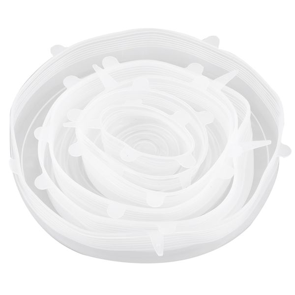 крышки 6х силикон для хранения, 6-pack различных размеров силикона stretch lids для чаши, может, jar и т.д
крышки 6х силикон для хранения, 6-pack различных размеров силикона stretch lids для чаши, может, jar и т.д