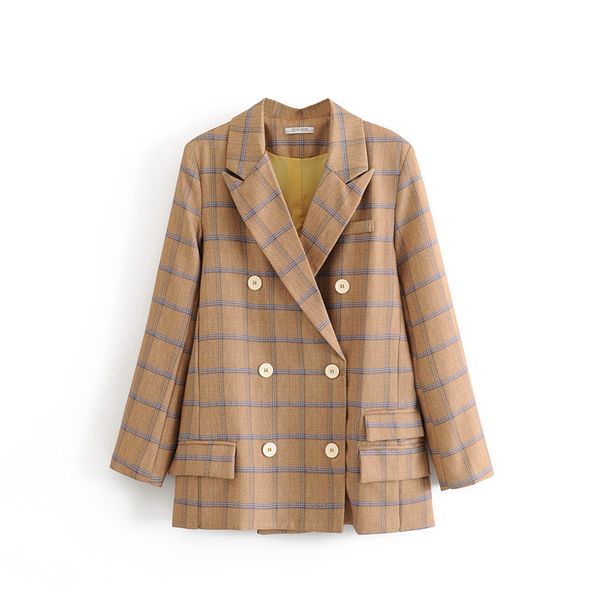 hee grand new blazers autumn 2019 high street plaid ooutwears female double breasted jackets xl chic office ladies suits wwx502, White;black
hee grand new blazers autumn 2019 high street plaid ooutwears female double breasted jackets xl chic office ladies suits wwx502, White;black