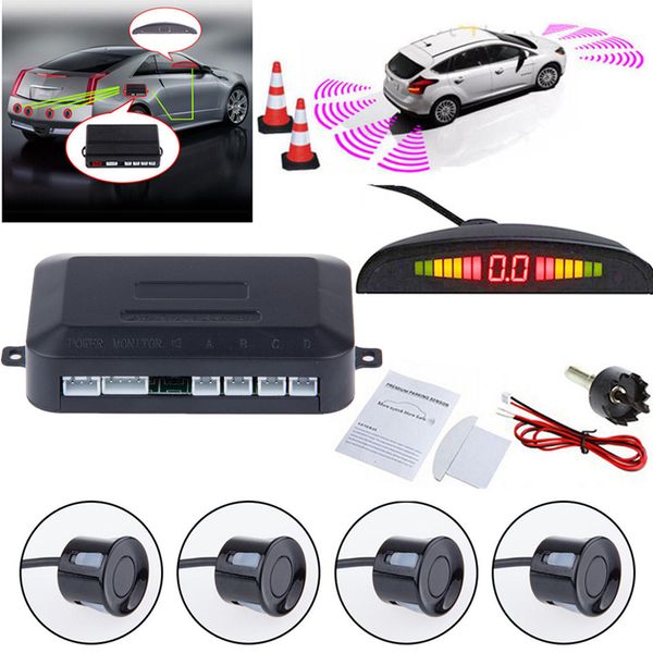 car led parking sensor assistance reverse backup radar monitor system backlight display+4 sensors car alarm & security gga265
car led parking sensor assistance reverse backup radar monitor system backlight display+4 sensors car alarm & security gga265