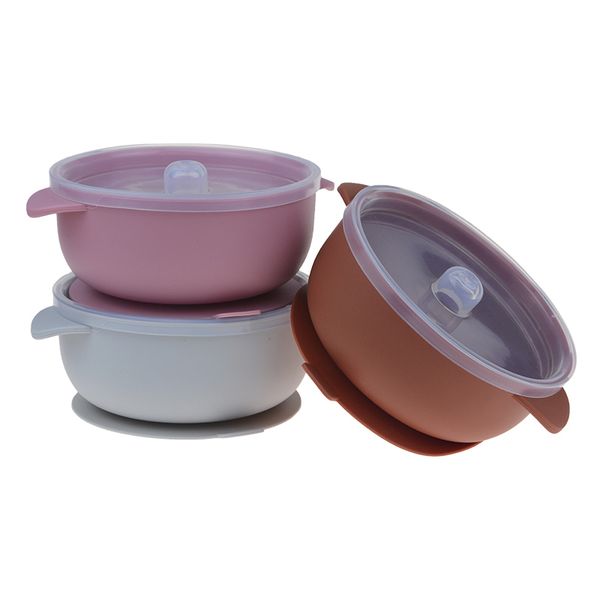 toddler silicone baby bowls non-slip suction bowl with leak proof lid bpa baby infant feeding tableware
toddler silicone baby bowls non-slip suction bowl with leak proof lid bpa baby infant feeding tableware