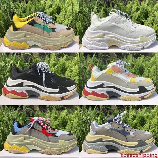 2019 luxury platform triple s designer shoes gym red blue triple black low old dad vintage casual sneakers for men women high quality
2019 luxury platform triple s designer shoes gym red blue triple black low old dad vintage casual sneakers for men women high quality