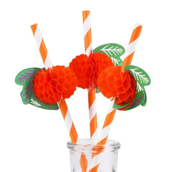 12pcs 3d orange designs paper drinking straws wedding decoration baby shower birthday celebration hawaii carnival party supplies
12pcs 3d orange designs paper drinking straws wedding decoration baby shower birthday celebration hawaii carnival party supplies