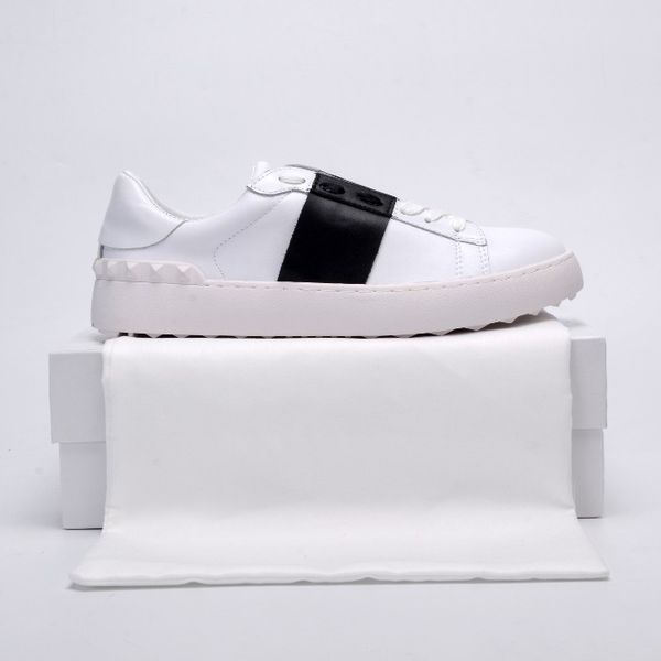 luxury popular leather casual shoes women men designer sneakers fashion open lace up casual shoes 35-45, Black
luxury popular leather casual shoes women men designer sneakers fashion open lace up casual shoes 35-45, Black
