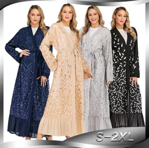 2020 fashion sequin open abaya dubai islam muslim dress women kaftan caftan turkish islamic clothing robe a1273, Red
2020 fashion sequin open abaya dubai islam muslim dress women kaftan caftan turkish islamic clothing robe a1273, Red