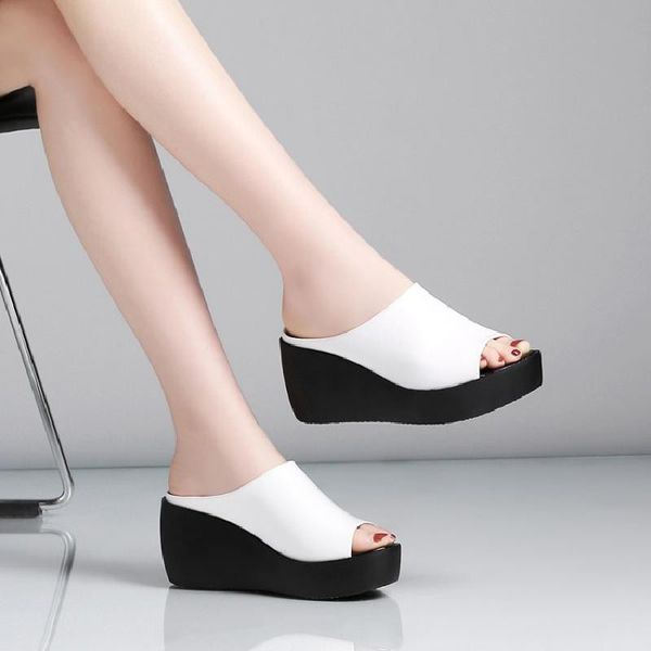 slippers women ladies shoes open toe flip flops solid casual sandalia feminina wedge platform slides thick bottom ladies, Black
slippers women ladies shoes open toe flip flops solid casual sandalia feminina wedge platform slides thick bottom ladies, Black