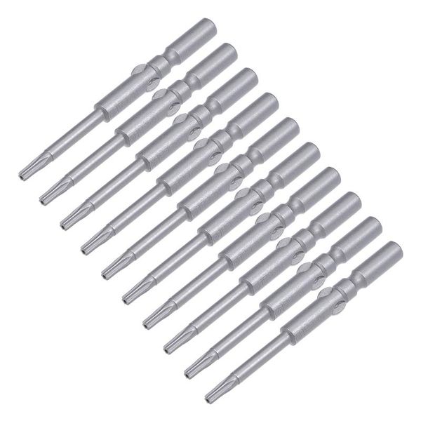uxcell 10 pcs 60mm long 5mm dia round shank t8 magnetic torx security screwdriver bits
uxcell 10 pcs 60mm long 5mm dia round shank t8 magnetic torx security screwdriver bits