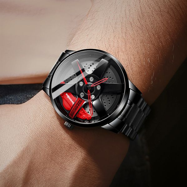 relogio masculino 2020 nibosi wheel rim hub watch custom design sport car rim watches waterproof creative watch men wristwatch, Slivery;brown
relogio masculino 2020 nibosi wheel rim hub watch custom design sport car rim watches waterproof creative watch men wristwatch, Slivery;brown