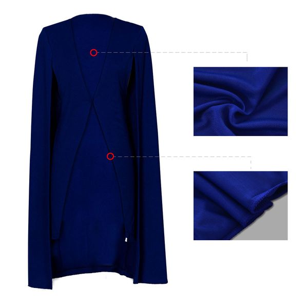 selling autumn new cool solid color long cloak european and american plus size womens suit jacket, White;black
selling autumn new cool solid color long cloak european and american plus size womens suit jacket, White;black