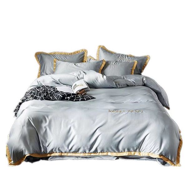 european-style washed silk embroidered cotton bed cover four sets of cotton simple linen quilt bedding bed linen quilt pillowcase
european-style washed silk embroidered cotton bed cover four sets of cotton simple linen quilt bedding bed linen quilt pillowcase