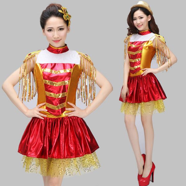new cheerleading dress costume jazz dance fashion sequin latin dance costume stage performance, Black;red
new cheerleading dress costume jazz dance fashion sequin latin dance costume stage performance, Black;red