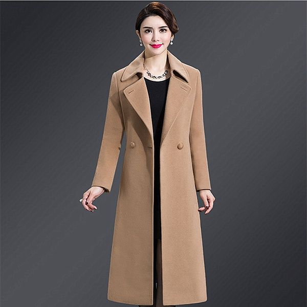 women's wool & blends plus size 4xl casual women woolen coat autumn winter single breasted wide-waisted turn-down collar waist female b, Black
women's wool & blends plus size 4xl casual women woolen coat autumn winter single breasted wide-waisted turn-down collar waist female b, Black