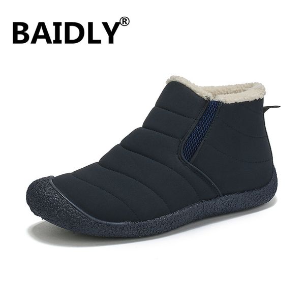 brand men snow boots winter plush warm men boots non-slip male ankle waterproof lovers work shoes big size, Black
brand men snow boots winter plush warm men boots non-slip male ankle waterproof lovers work shoes big size, Black