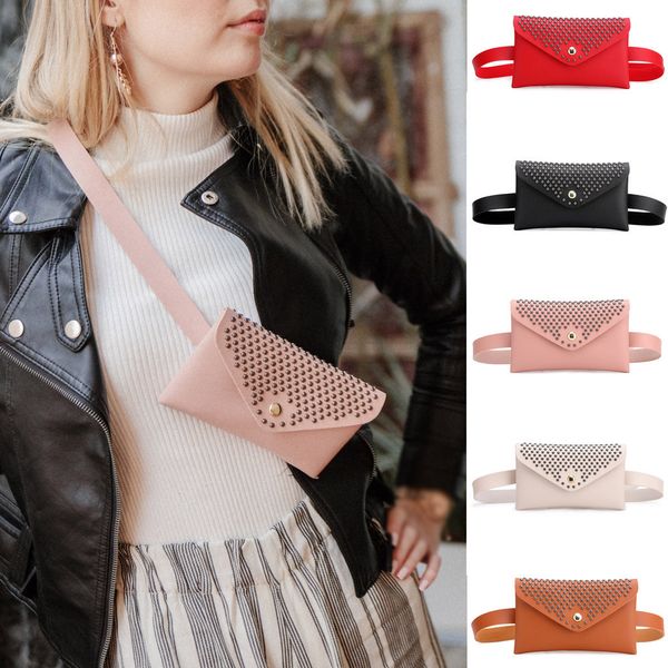 fashion women outdoor rivets hasp solid color messenger zipper solid color bag chest bag waist heuptasje voor vrouwen#12
fashion women outdoor rivets hasp solid color messenger zipper solid color bag chest bag waist heuptasje voor vrouwen#12