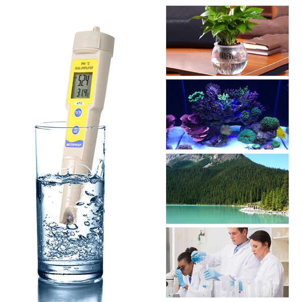ph meter digital ph test pen type thermometer water quality detector meters for aquariums swimming pool laboratory hydroponic
ph meter digital ph test pen type thermometer water quality detector meters for aquariums swimming pool laboratory hydroponic