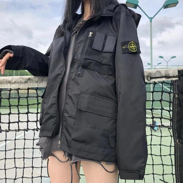 19ss paris women men luxury compass functional pocket outdoor jacket casual sweatsuit sport streetwear pullovers sets outdoor hoodies 29, Gray;blue
19ss paris women men luxury compass functional pocket outdoor jacket casual sweatsuit sport streetwear pullovers sets outdoor hoodies 29, Gray;blue