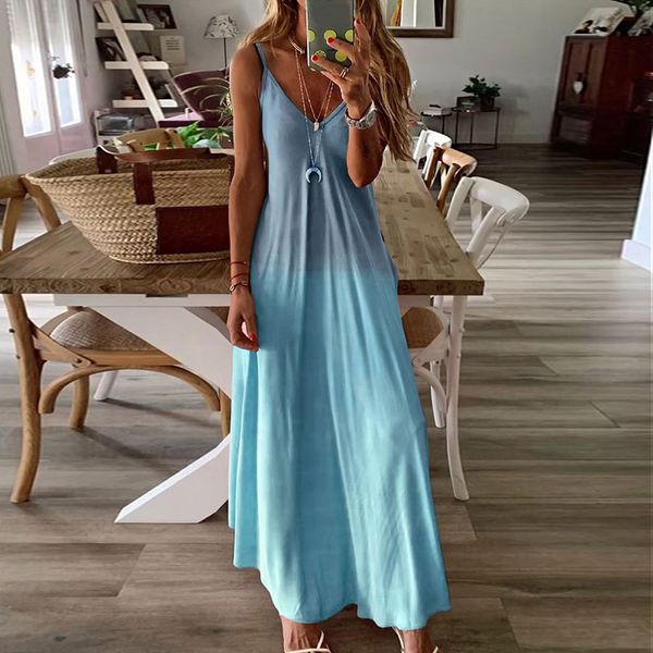 women dress ladies beach summer a-line boho fashion holiday v-neck cocktail sleeveless casual spaghetti strap sexy, Black;gray
women dress ladies beach summer a-line boho fashion holiday v-neck cocktail sleeveless casual spaghetti strap sexy, Black;gray