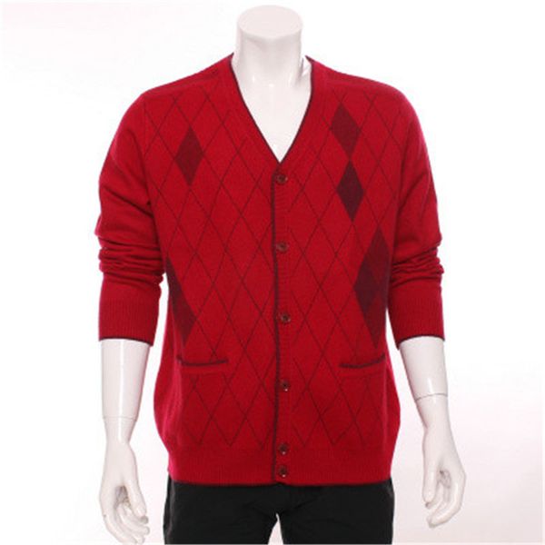 100%goat cashmere v-neck thick knit men fashion argyle single breasted cardigan sweater h-straight red 3color s/2xl/eur, White;black
100%goat cashmere v-neck thick knit men fashion argyle single breasted cardigan sweater h-straight red 3color s/2xl/eur, White;black