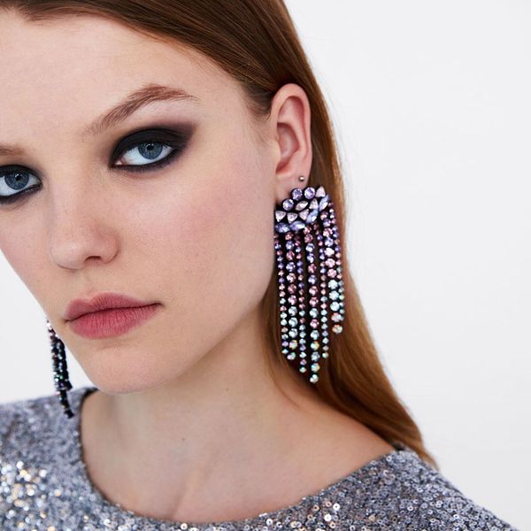jujia brand beads colorful long earrings statement jewelry fashion drop dangle earrings women accessories, Golden
jujia brand beads colorful long earrings statement jewelry fashion drop dangle earrings women accessories, Golden