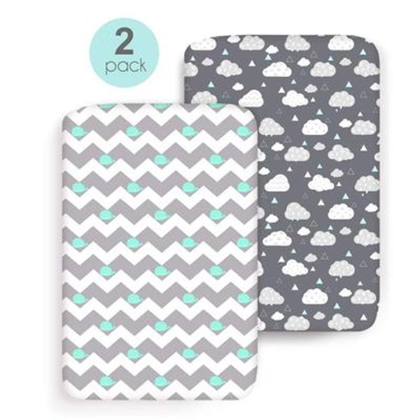 2pcs / set crib fitted sheets soft baby bed mattress covers printed newborn infant bedding removable washable bed
2pcs / set crib fitted sheets soft baby bed mattress covers printed newborn infant bedding removable washable bed