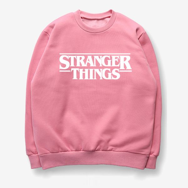 2019 new women sweatshirt pink print letter stranger things pullover long sleeve designer st clothes o-neck cotton streetwear hip hop, Black
2019 new women sweatshirt pink print letter stranger things pullover long sleeve designer st clothes o-neck cotton streetwear hip hop, Black