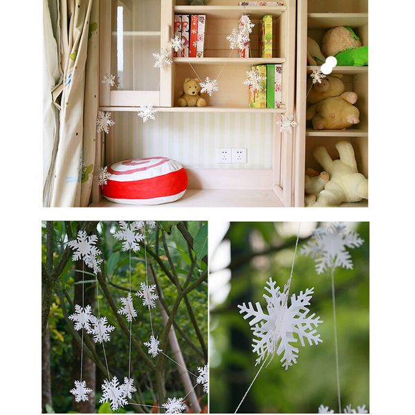 2018 new 12pcs/string festival party home decor garland 3d card paper christmas white snowflake ornaments pendant holiday
2018 new 12pcs/string festival party home decor garland 3d card paper christmas white snowflake ornaments pendant holiday