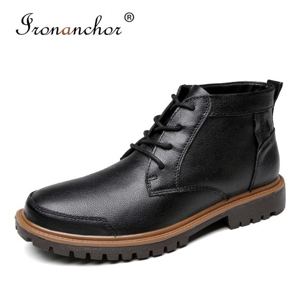 2019 winter men ankle boots natural cow leather warm handmade rubber men winter shoes #yyh599, Black
2019 winter men ankle boots natural cow leather warm handmade rubber men winter shoes #yyh599, Black