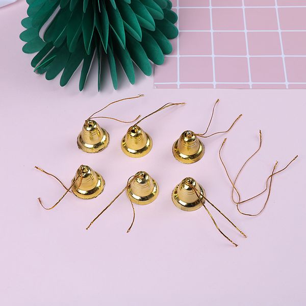 6pcs /lot 2.8x2.8cm handmade golden plastic bells christmas tree ornaments diy jewelry accessories home party wedding decoration
6pcs /lot 2.8x2.8cm handmade golden plastic bells christmas tree ornaments diy jewelry accessories home party wedding decoration