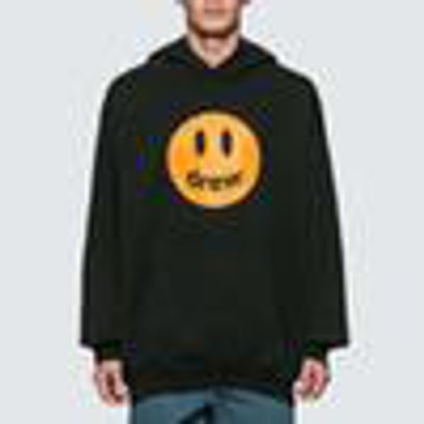 men designer brand fashion couple models smiling face printed men's and women's hooded sweater fashionable solid color smiley prin, Black 
men designer brand fashion couple models smiling face printed men's and women's hooded sweater fashionable solid color smiley prin, Black