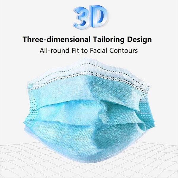 protective disposable 100 pcs 3-ply anti-dust anti-pollution safety nonwoven elastic mouth earloop face mask
protective disposable 100 pcs 3-ply anti-dust anti-pollution safety nonwoven elastic mouth earloop face mask