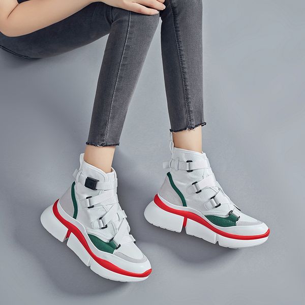 new 2018 women ankle boots fashion autumn winter comfortable work shoes woman flats platform footwear high sneakers eu35-40, Black
new 2018 women ankle boots fashion autumn winter comfortable work shoes woman flats platform footwear high sneakers eu35-40, Black