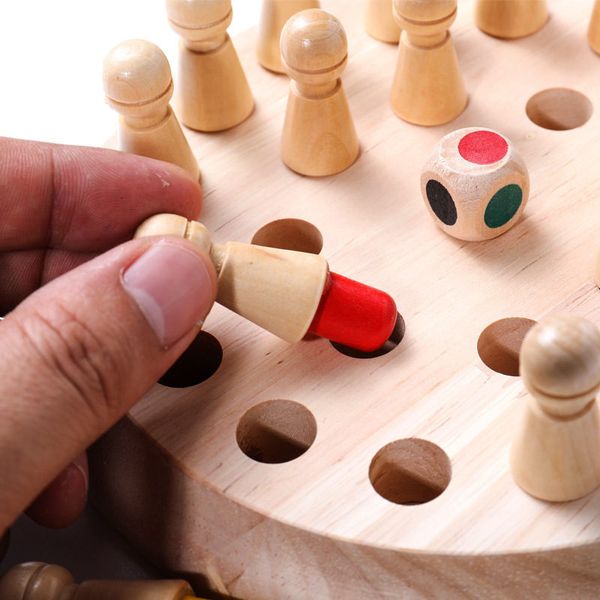 kids wooden memory match stick chess game fun block board game educational color cognitive ability toy for children party game
kids wooden memory match stick chess game fun block board game educational color cognitive ability toy for children party game