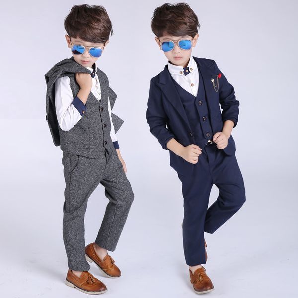 3pcs blazers boy suit for weddings prom formal spring autumn gray/blue 3pcs dress wedding boy suits (jacket+pants+vest, Black
3pcs blazers boy suit for weddings prom formal spring autumn gray/blue 3pcs dress wedding boy suits (jacket+pants+vest, Black