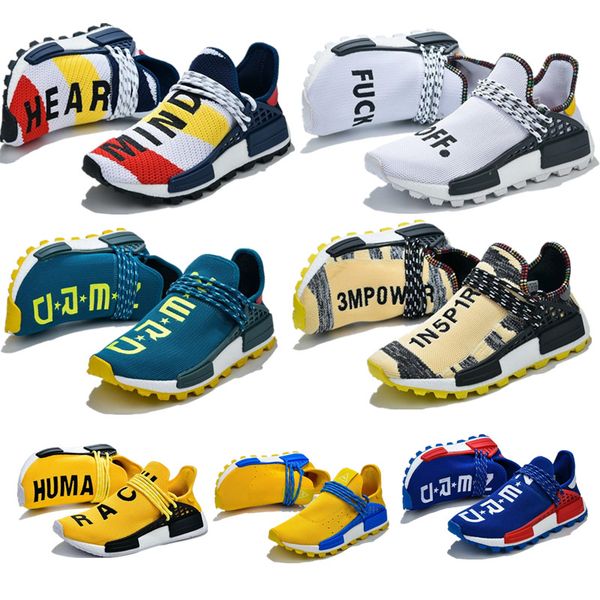 2019 nmds human race trail shoes men women pharrell williams heart mind hu runner yellow black white red afro sport runner sneaker 36-46
2019 nmds human race trail shoes men women pharrell williams heart mind hu runner yellow black white red afro sport runner sneaker 36-46