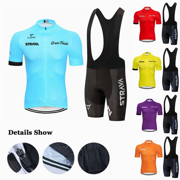 new 2020 strava pro team summer cycling jersey set bicycle clothing breathable men short sleeve shirt bike bib shorts 9d gel pad, Black;blue
new 2020 strava pro team summer cycling jersey set bicycle clothing breathable men short sleeve shirt bike bib shorts 9d gel pad, Black;blue