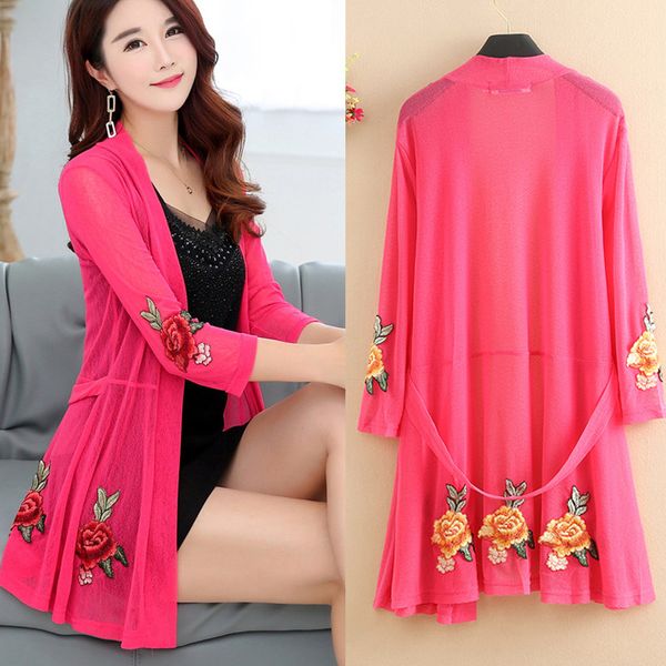 spring summer kimono cardigan women casual lace embroidered plus size cardigan elegant thin ladies blusas femme xl-5xl q431, White
spring summer kimono cardigan women casual lace embroidered plus size cardigan elegant thin ladies blusas femme xl-5xl q431, White