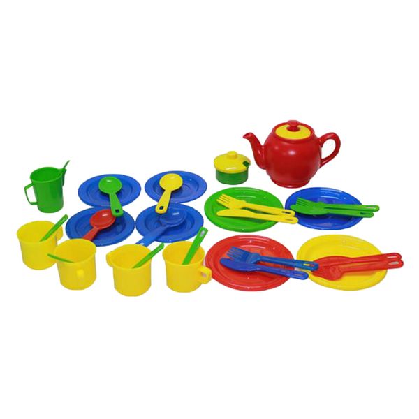 34pcs full tableware tea sets pretend play kitchen romm game playset toys 
34pcs full tableware tea sets pretend play kitchen romm game playset toys