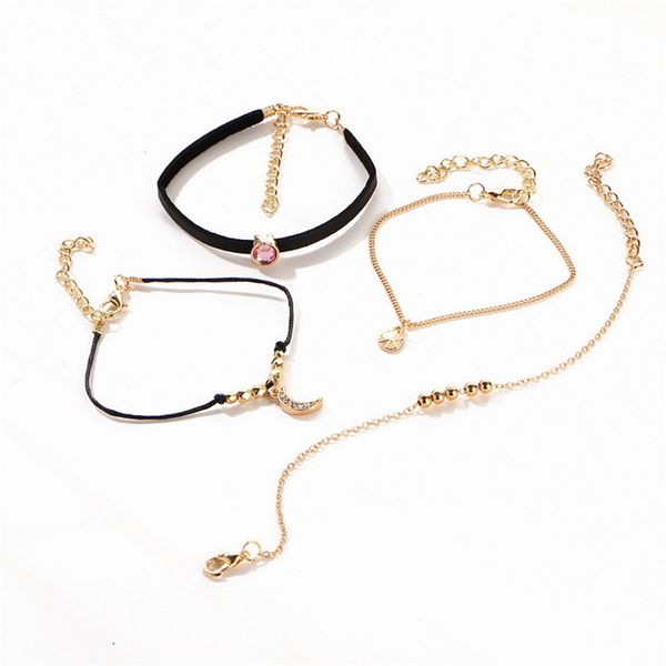 ay bohemian crystal beads anklet set for women moon pendant bracelet on the leg ankle strap girls summer anklets foot jewelry, Red;blue
ay bohemian crystal beads anklet set for women moon pendant bracelet on the leg ankle strap girls summer anklets foot jewelry, Red;blue