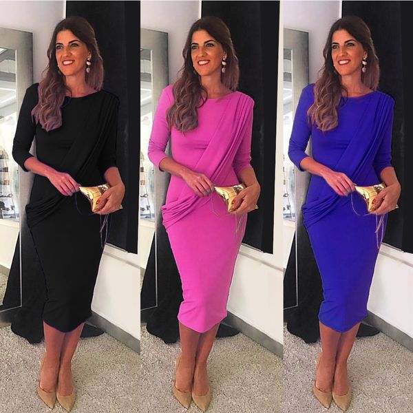 solid color simple evening dress slim hip miss congeniality europe and the united states selling new temperament dress ball gown, Black;red
solid color simple evening dress slim hip miss congeniality europe and the united states selling new temperament dress ball gown, Black;red