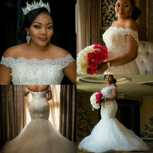 ivory tulle mermaid off shoulder vintage african wedding dresses plus size mermaid nigeria bridal gowns 2019 abito da sposa h010, White
ivory tulle mermaid off shoulder vintage african wedding dresses plus size mermaid nigeria bridal gowns 2019 abito da sposa h010, White