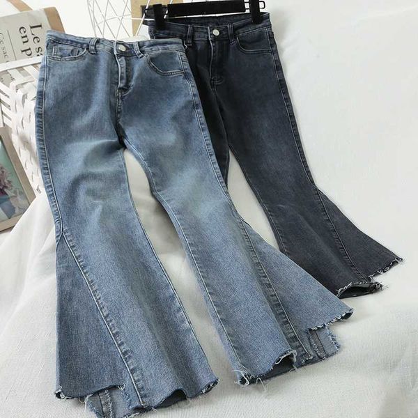 jeans women's high-waist slimming 2020 new stretch denim trousers student girls flare pants female, Blue
jeans women's high-waist slimming 2020 new stretch denim trousers student girls flare pants female, Blue
