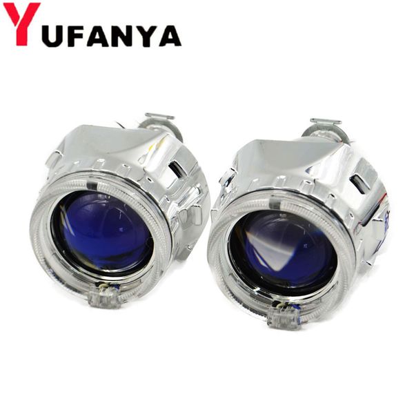 ver 7.1 blue coating mini bi xenon projector lens drl angel eyes shroud fit for h1 h4 h7 car headlamp assembly kit motorcycle
ver 7.1 blue coating mini bi xenon projector lens drl angel eyes shroud fit for h1 h4 h7 car headlamp assembly kit motorcycle