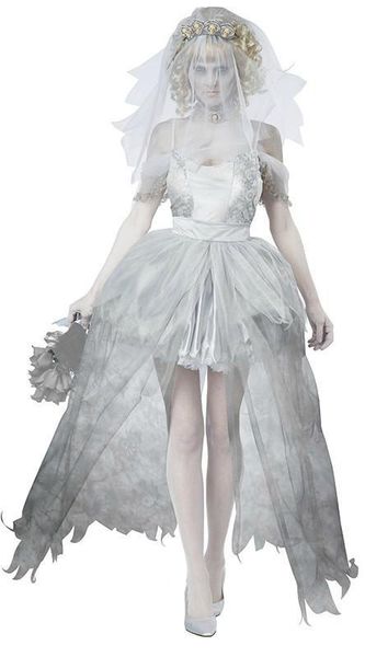 halloween women vampire custumes bride of chucky cosplay costumes lace mummy masquerade cosplay dress costumes, Silver
halloween women vampire custumes bride of chucky cosplay costumes lace mummy masquerade cosplay dress costumes, Silver